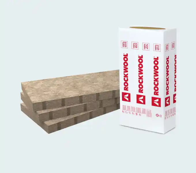 Panneau isolant en laine de roche ROCKCOMBLE FLEX