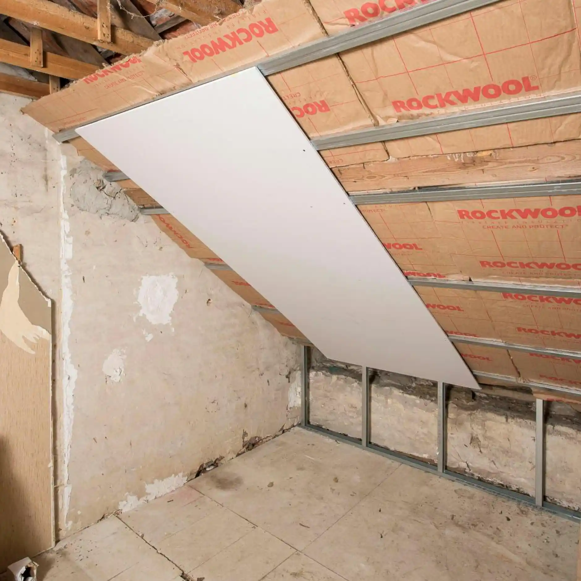 Panneau isolant en laine de roche ROCKCOMBLE FLEX