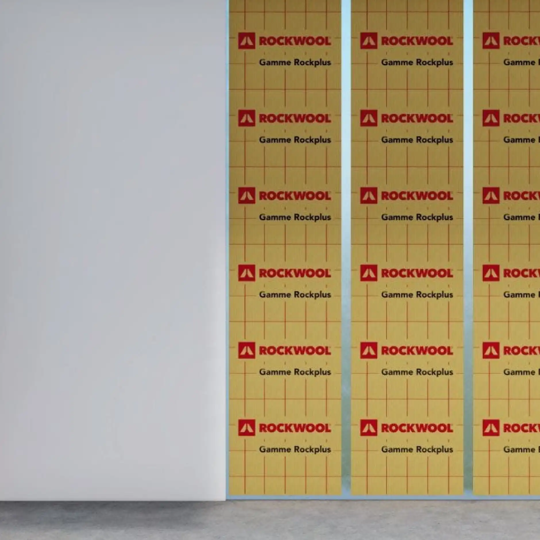 Panneau isolant en laine de roche ROCKPLUS PREMIUM