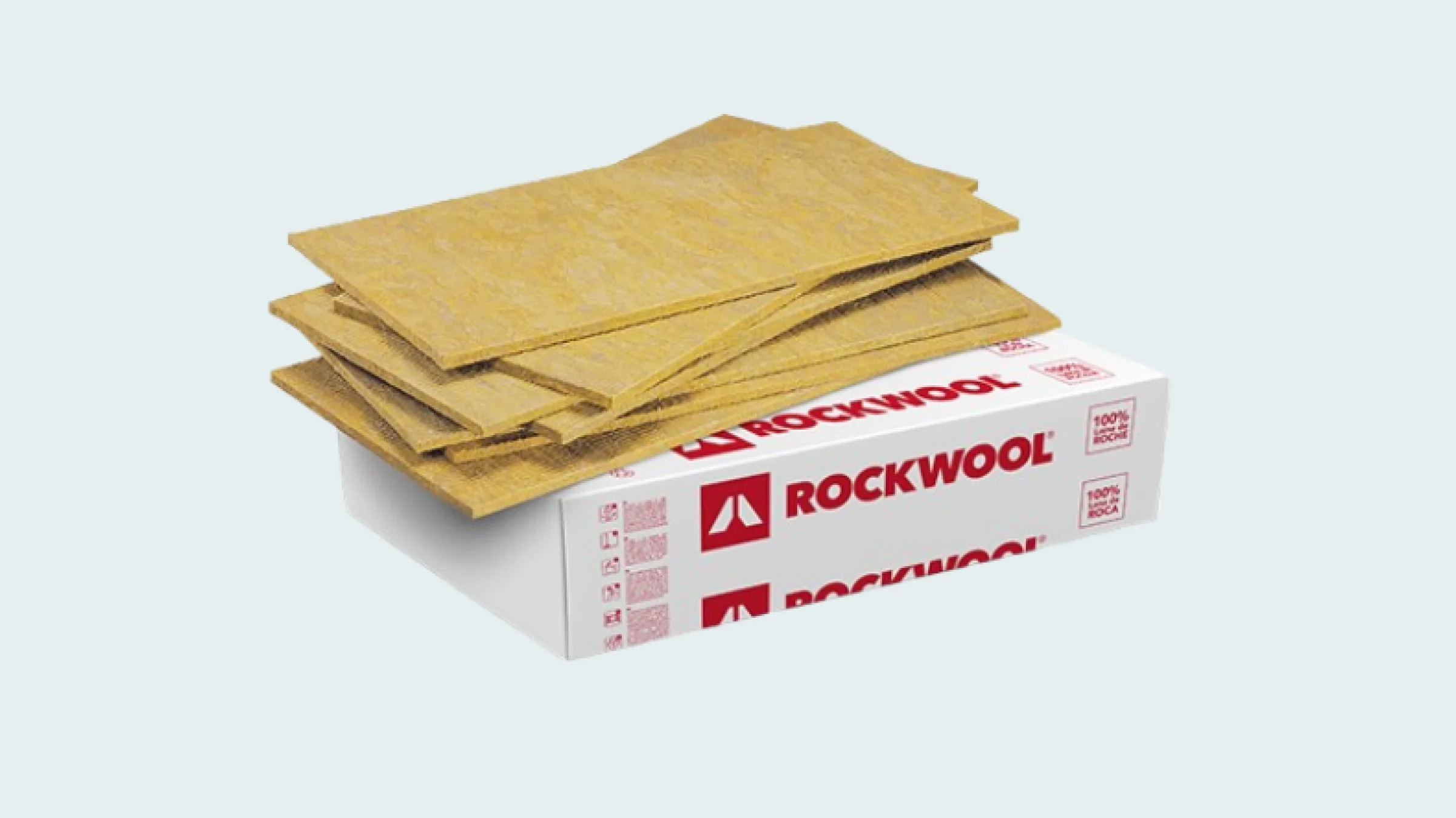 ROCKSOL EXPERT : panneau isolant en laine de roche