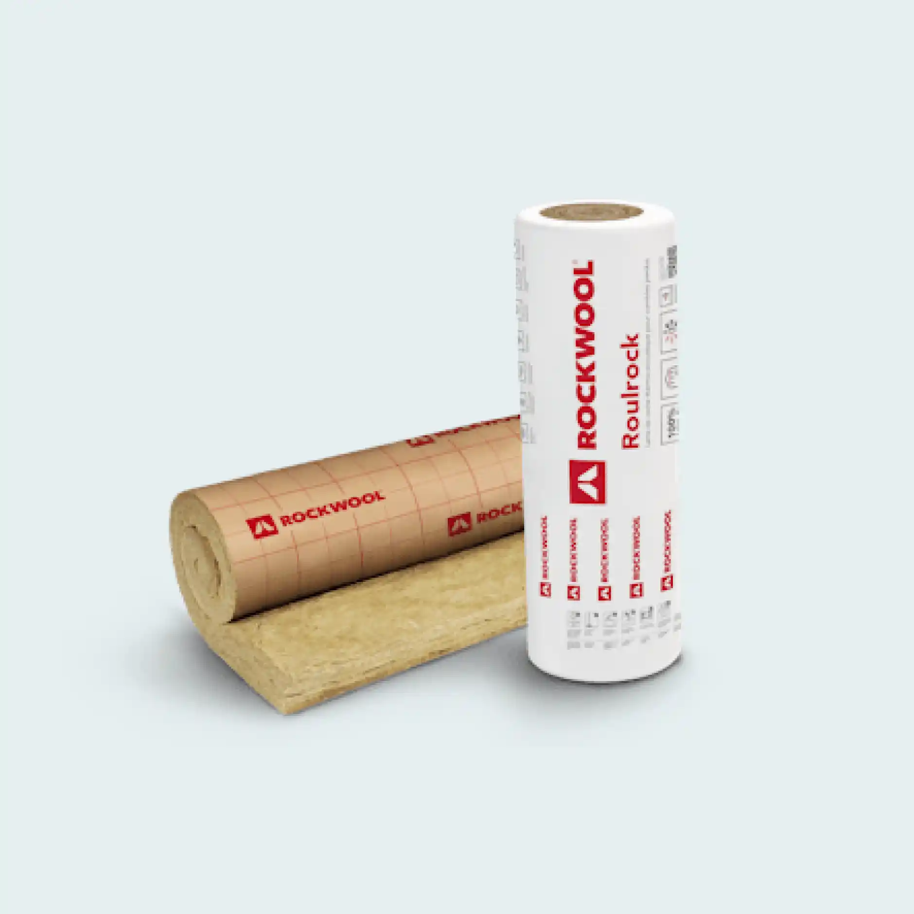 Rouleau isolant en laine de roche ROULROCK KRAFT