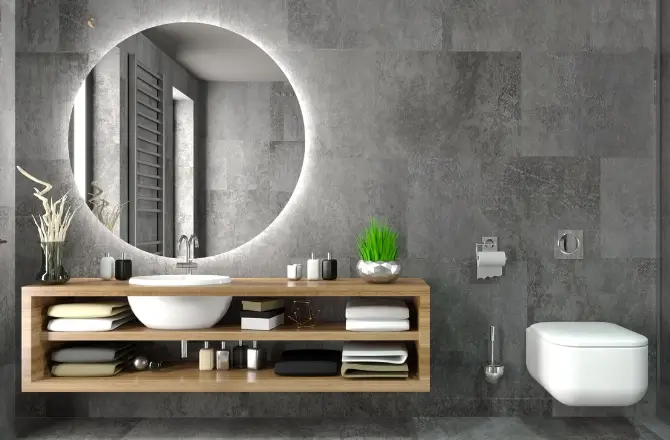 Alternative au béton ciré : le carrelage imitation béton