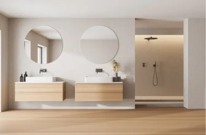 Salle de bain béton ciré : idéale pour une ambiance zen