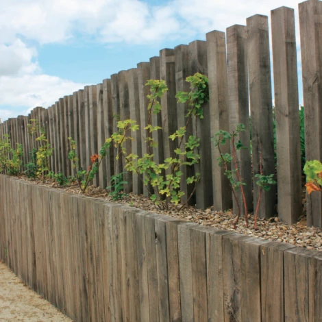 Traverses paysagères en chêne