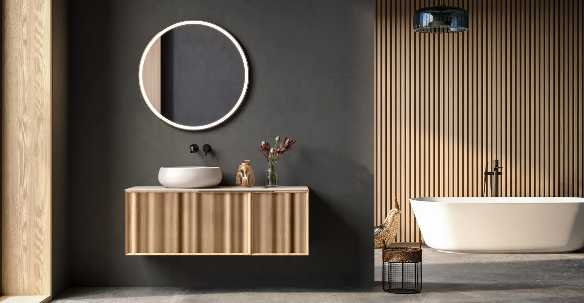 Salle de bain blanche et noire : top 10 des inspirations La Maison Saint-Gobain