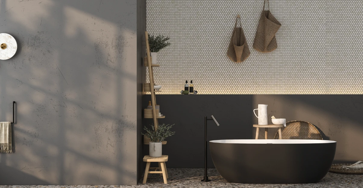 Salle de bain blanche et noire : top 10 des inspirations La Maison Saint-Gobain