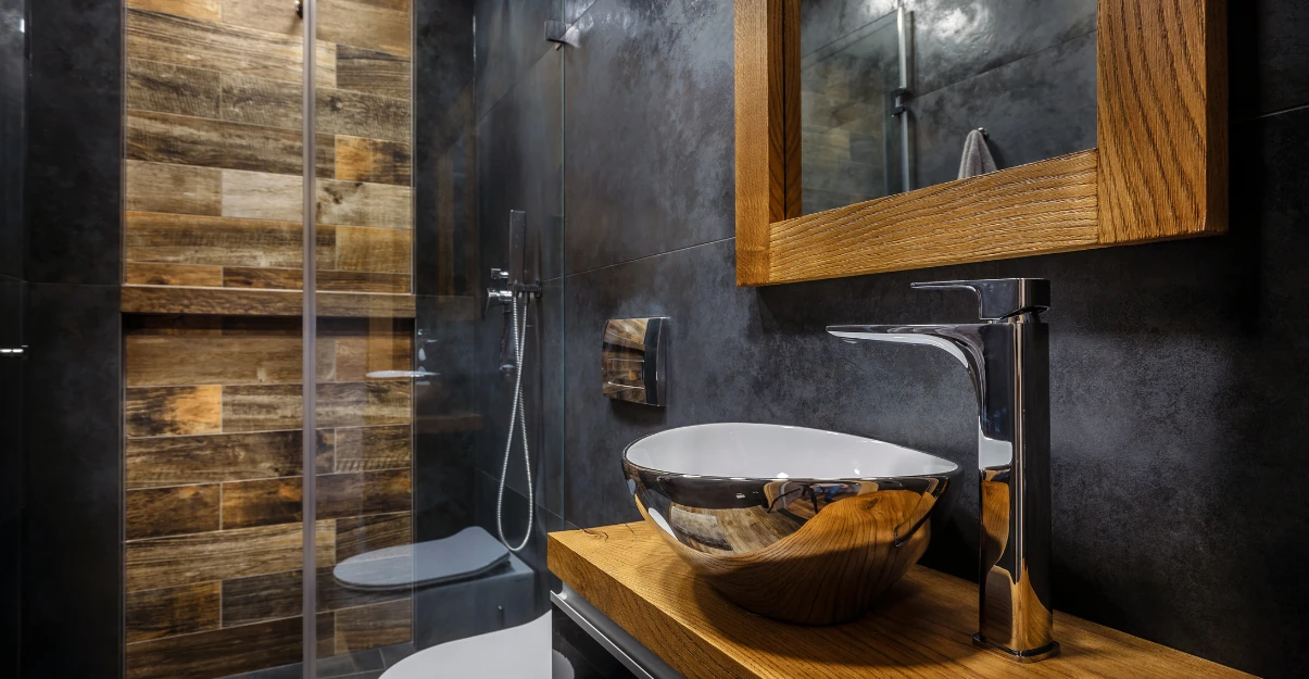 Salle de bain blanche et noire : top 10 des inspirations La Maison Saint-Gobain