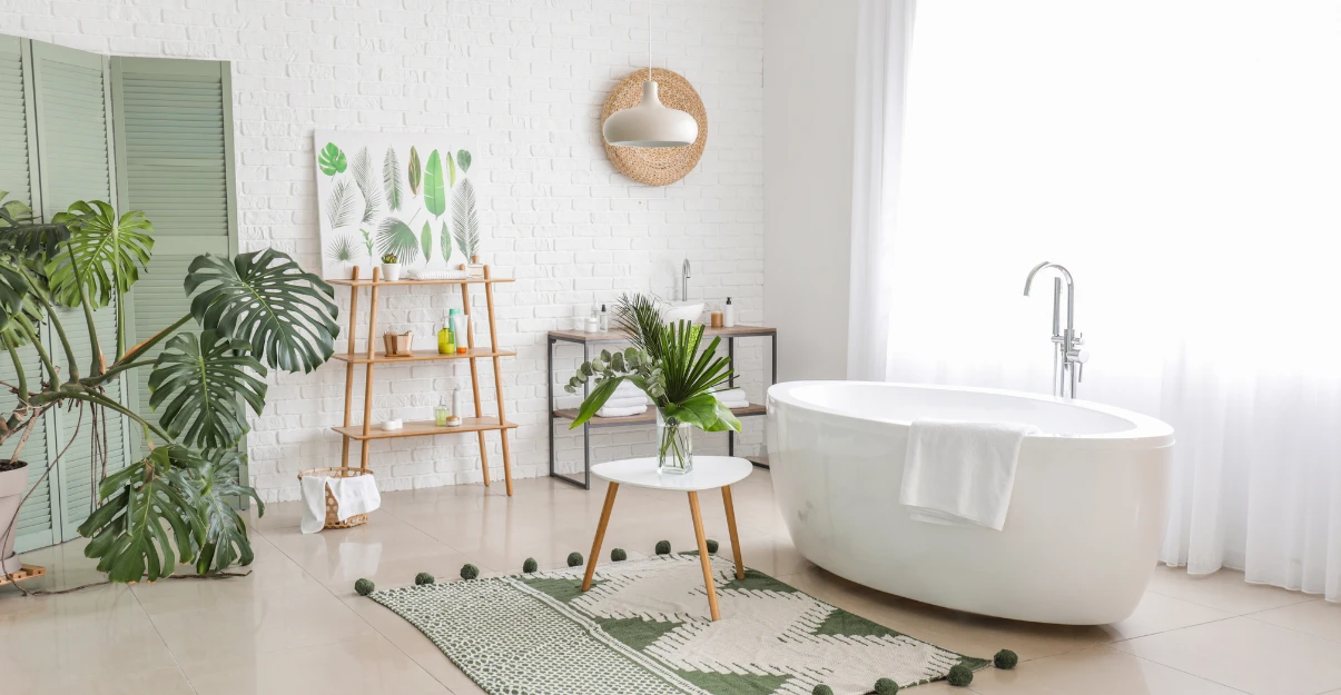 Salle de bain verte : conseils et inspirations La Maison Saint-Gobain