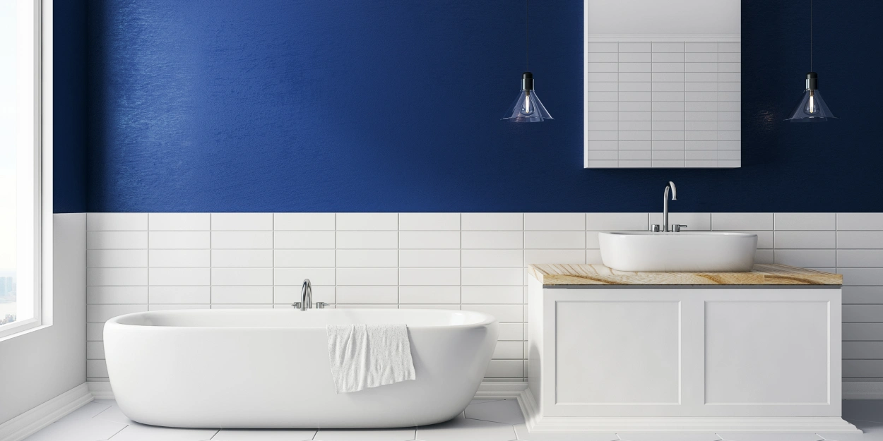 Le bleu et le blanc : l’alliance intemporelle