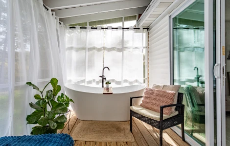 Dimension Baignoire îlot