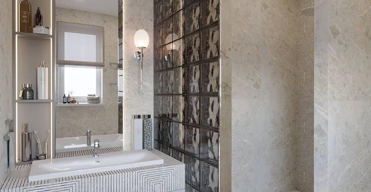 Carreaux transparents ou colorés