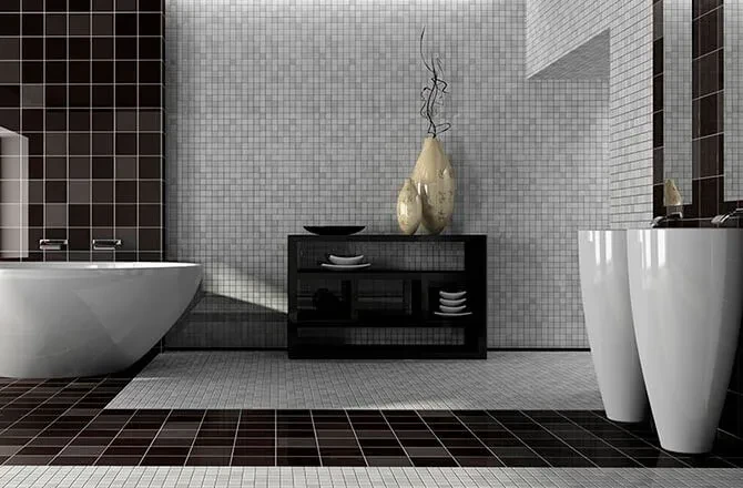 Couleur salle de bain contemporaine