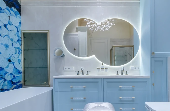 couleur salle de bain bleu ciel