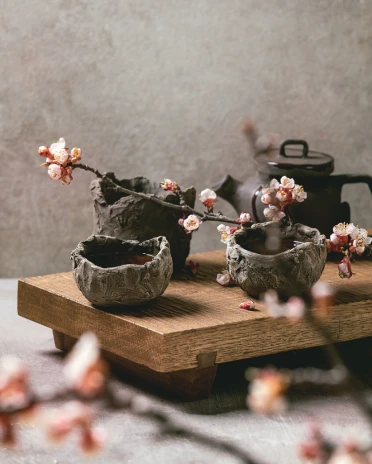 Style wabi-sabi : des matériaux nobles et bruts