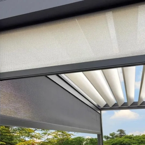 Pergola bioclimatique en aluminium Alusun