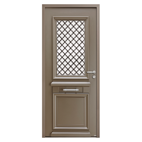 Porte d'entrée en aluminium Athéna