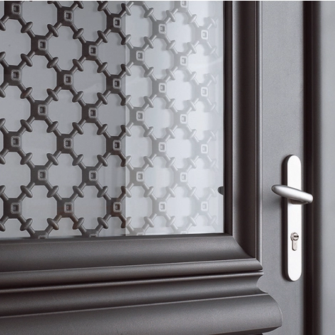 Porte d'entrée en aluminium Athéna