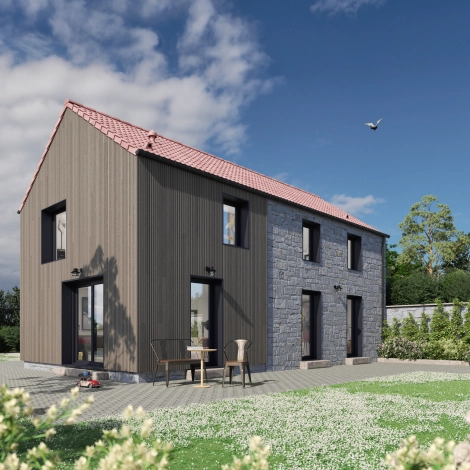 Bardage bois Finexel Épicéa