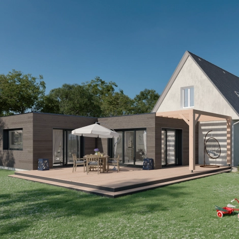 Bardage bois Finexel Épicéa