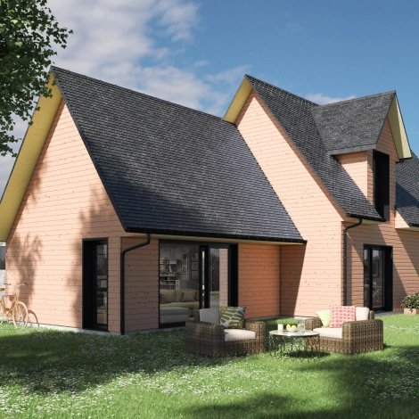 Bardage bois Finexel Épicéa