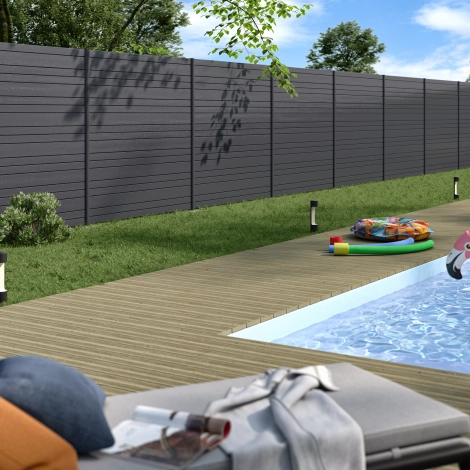 Clôture en bois Clinexel Épicéa