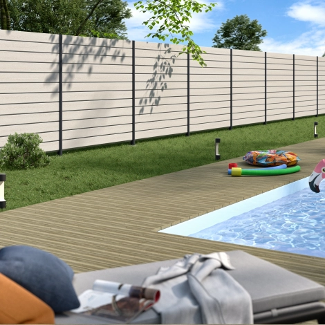 Clôture en bois Clinexel Épicéa