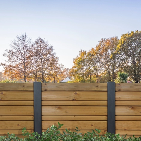 Clôture en bois Préserve Épicéa