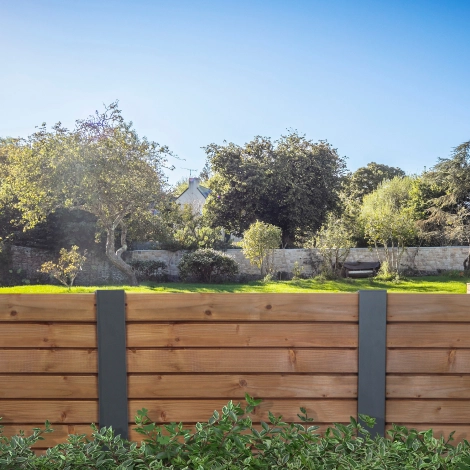 Clôture en bois Préserve Épicéa