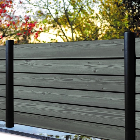 Clôture en bois Préserve Épicéa