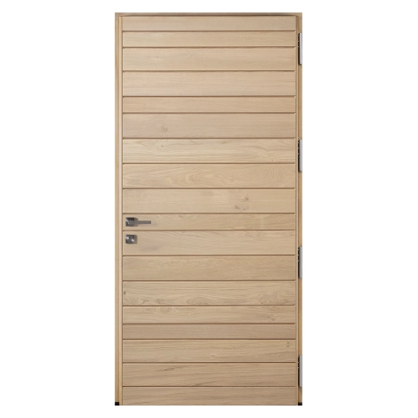 Porte d'entrée en bois Cyme-evo