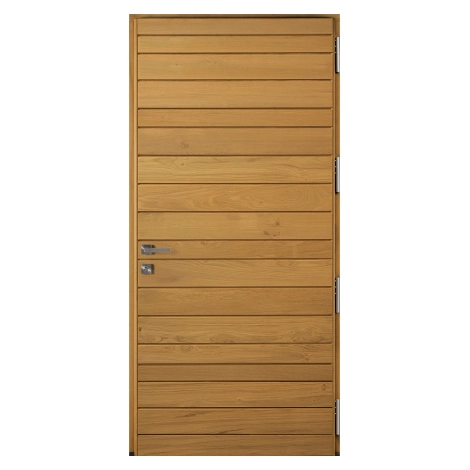 Porte d'entrée en bois Cyme-evo