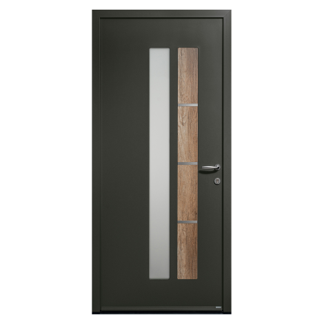 Porte d'entrée en acier Haro 68+