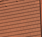 Collection de tuiles en bardage