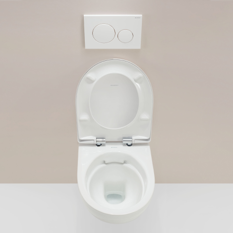 Pack WC suspendu à fond creux Renova Rimfree