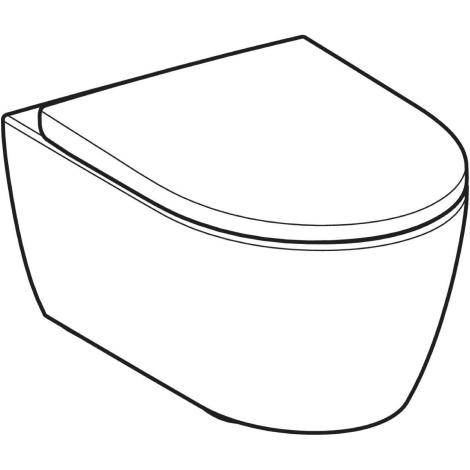 Pack WC suspendu à fond creux iCon caréné