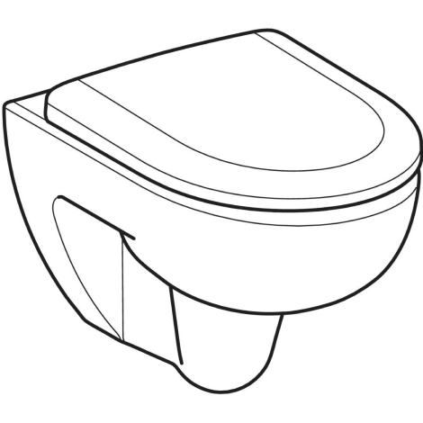Pack WC suspendu à fond creux Renova Rimfree