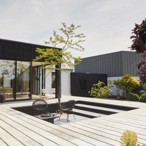 Terrasse en bois Preserve Douglas