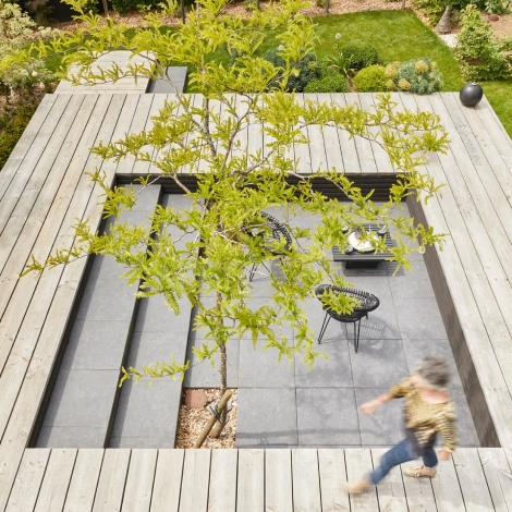 Terrasse en bois Preserve Douglas