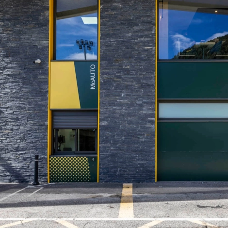 Plaquette de parement mural Stonepanel Infercôa noire