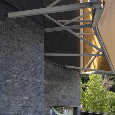 Plaquette de parement mural Stonepanel Infercôa noire