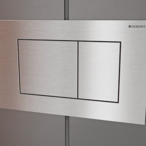 Plaque de déclenchement Sigma40 carrée double touche