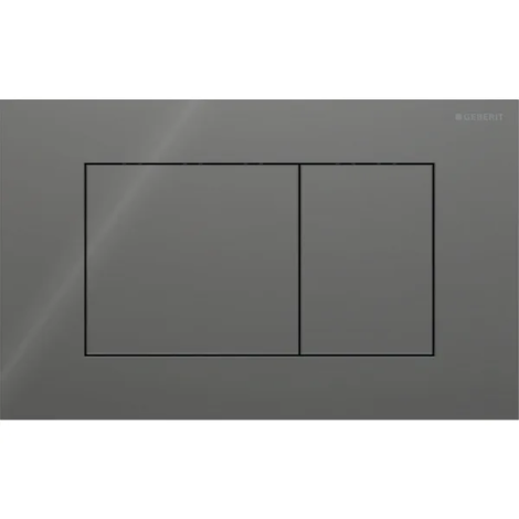 Plaque de déclenchement Sigma40 carrée double touche