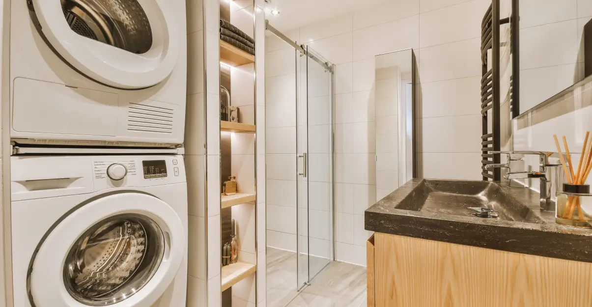 Salle de bain buanderie