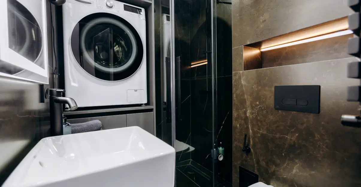 Salle de bain buanderie