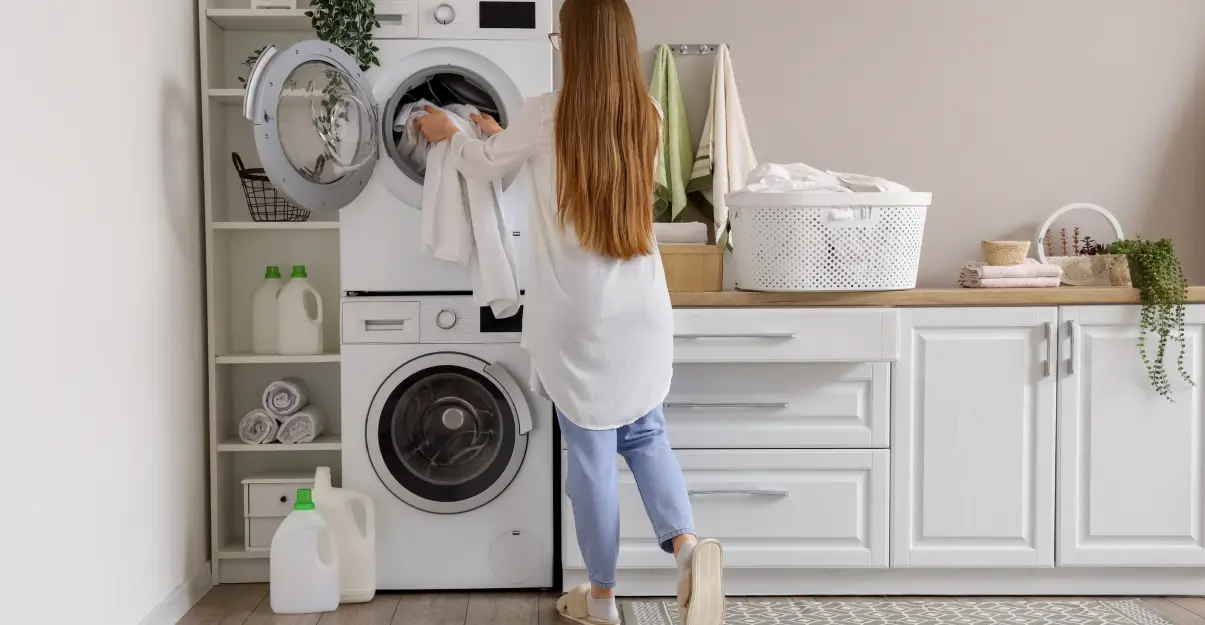 Salle de bain buanderie