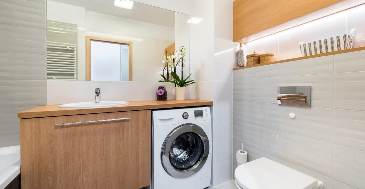 Salle de bain buanderie