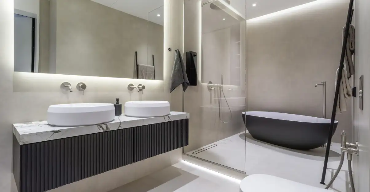 salle de bain parentale