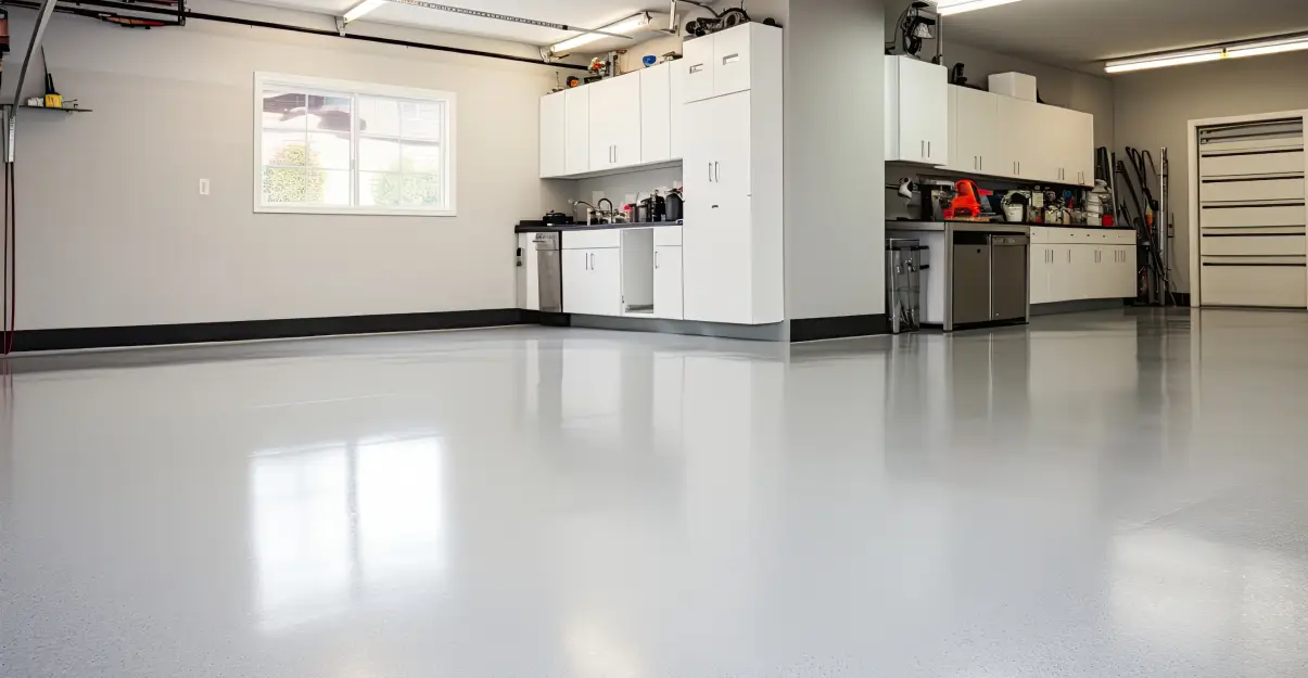 Sol de garage en résine