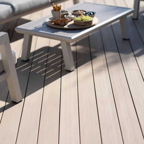 Terrasse composite Nuances Chêne clair