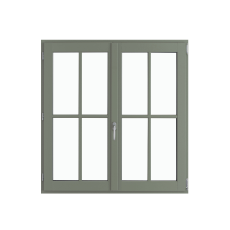 Fenêtre en bois sur-mesure Arbella